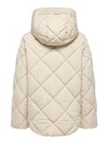 JDYVIOLET SHORT HOOD PUFFER OTW YFM silver lining