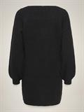 JDYWHITNEY MEGAN L/S BOAT DRESS KNT NOOS black