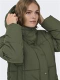 JDYWONDER SHORT HOOD PUFFER OTW SIJ ivy green