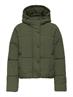 JDYWONDER SHORT HOOD PUFFER OTW SIJ ivy green