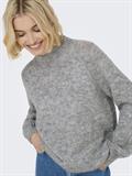 JDYZOEY LIFE L/S HN RAGLAN PUL KNT NOOS light grey melange
