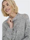 JDYZOEY LIFE L/S HN RAGLAN PUL KNT NOOS light grey melange