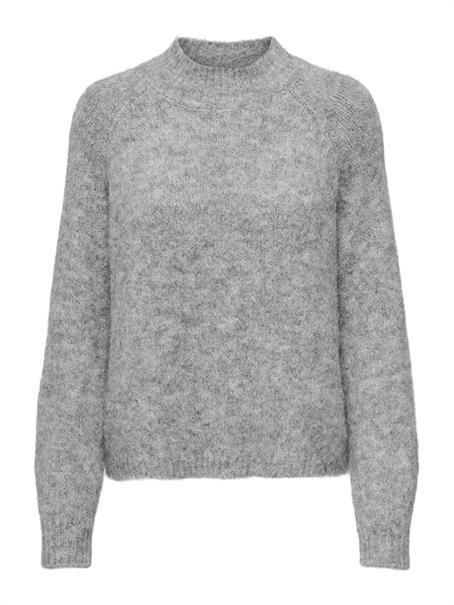 JDYZOEY LIFE L/S HN RAGLAN PUL KNT NOOS light grey melange