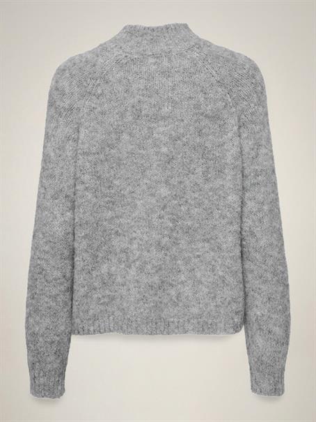 JDYZOEY LIFE L/S HN RAGLAN PUL KNT NOOS light grey melange