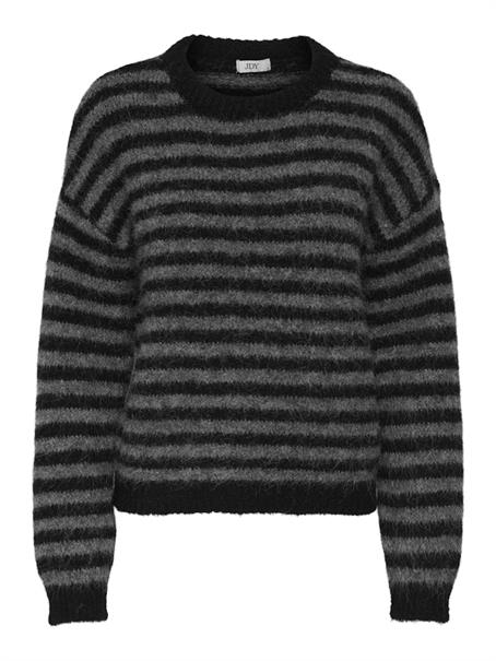 JDYZOEY LIFE L/S ON DROPSH PULL KNT NOOS black