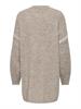 JDYZOEY LIFE L/S STITCH CARDIGAN KNT chateau gray