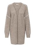 JDYZOEY LIFE L/S STITCH CARDIGAN KNT chateau gray