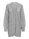 JDYZOEY LIFE L/S STITCH CARDIGAN KNT light grey melange