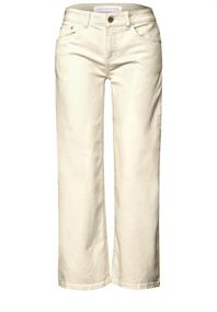 Jeans Culotte ecru wash