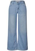 Jeans Culotte light blue wash