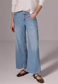 Jeans Culotte light blue wash