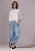 Jeans Culotte light blue wash