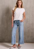 Jeans Culotte light blue wash