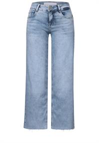 Jeans Culotte light blue wash