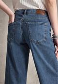 Jeans Culotte mid blue wash