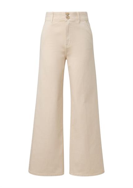 Jeans-Hose beige