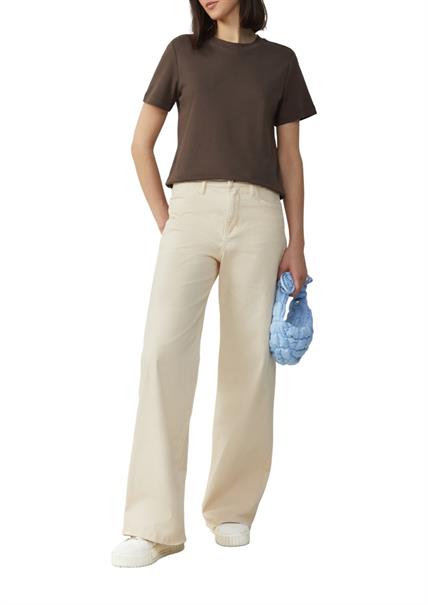 Jeans-Hose beige