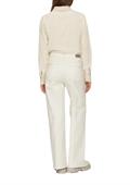 Jeans-Hose creme