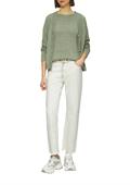 Jeans-Hose creme