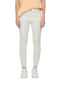 Jeans-Hose creme