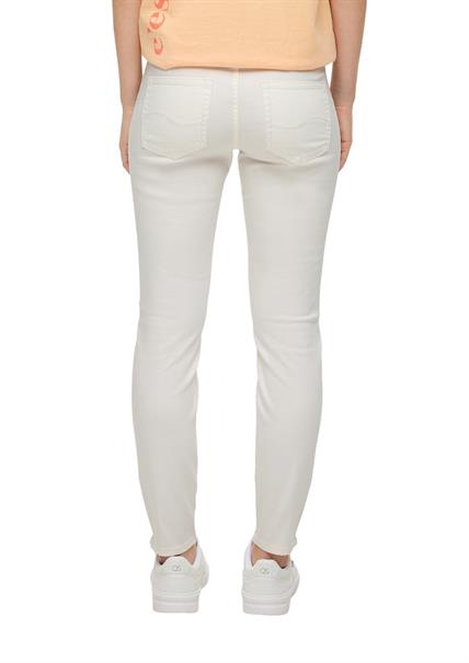 Jeans-Hose creme