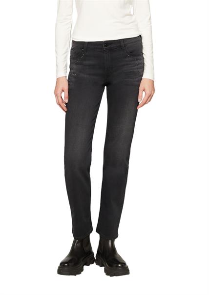 Jeans-Hose grau