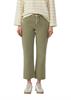 Jeans-Hose olive