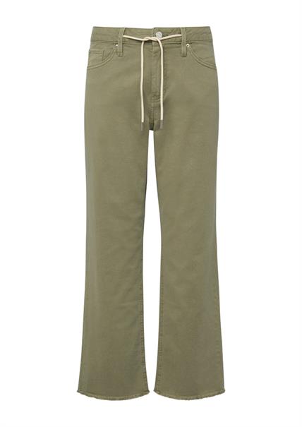 Jeans-Hose olive