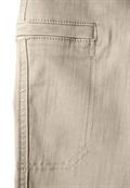 Jeans im Cargo-Look beige washed