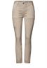 Jeans im Cargo-Look beige washed