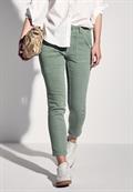 Jeans im Cargo-Look olive washed