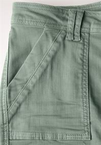 Jeans im Cargo-Look olive washed