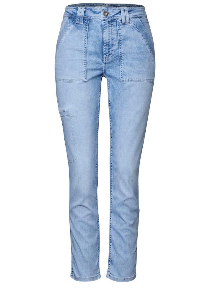 STREET ONE Gerade Jeans, Middle Waist günstig online kaufen