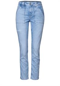 Jeans im Cargo-Look ultra bleach random washed