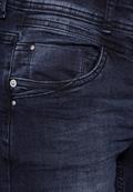 Jeans im Casual Fit blue black used wash