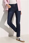 Jeans im Casual Fit blue black used wash