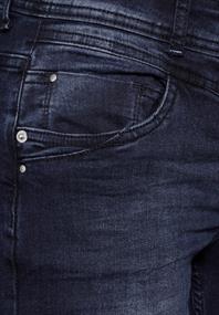 Jeans im Casual Fit blue black used wash