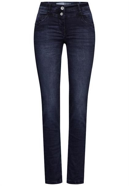 Jeans im Casual Fit blue black used wash