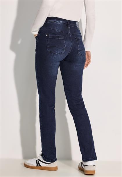 Jeans im Casual Fit blue black used wash