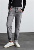 Jeans im Casual Fit light grey net wash