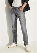 Jeans im Casual Fit light grey stone wash
