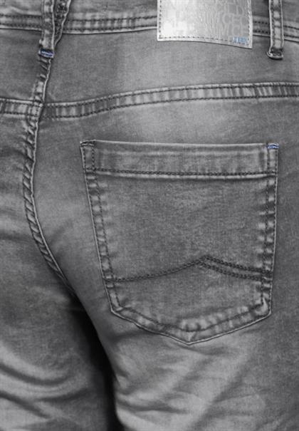 Jeans im Casual Fit light grey stone wash