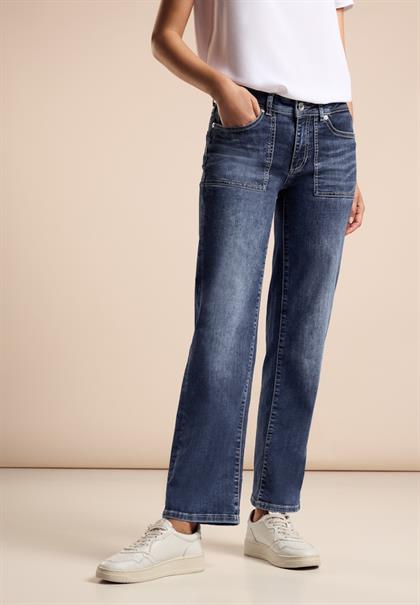 Jeans im Casual Fit medium blue washed