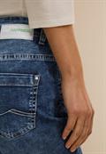Jeans im Casual Fit mid blue used wash
