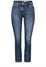 Jeans im Casual Fit mid blue used wash