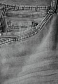 Jeans im Casual Fit mid grey random wash