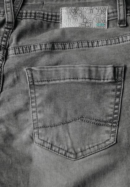 Jeans im Casual Fit mid grey random wash
