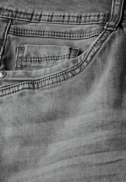 Jeans im Casual Fit mid grey random wash