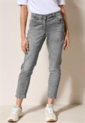 Jeans im Casual Fit mid grey used wash