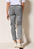 Jeans im Casual Fit mid grey used wash